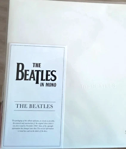 2014 MONO-White Album NEW/ UNUSED from box set-The BEATLES w Love promo card