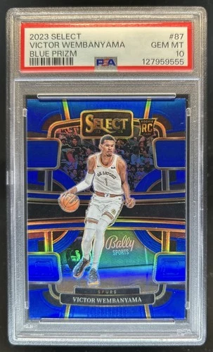Victor Wembanyama 2023 Panini Prizm Victor Wembanyama #87 Blue