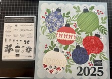 Stampin' Up 2025 12 Days Of Crafting Agent Calendar With Stamp Set  Dies  NEW