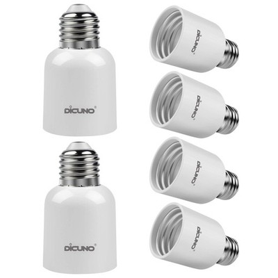DiCUNO E26 to E39 Socket Adapter, Medium Mogul Screw 4 Pack, 4