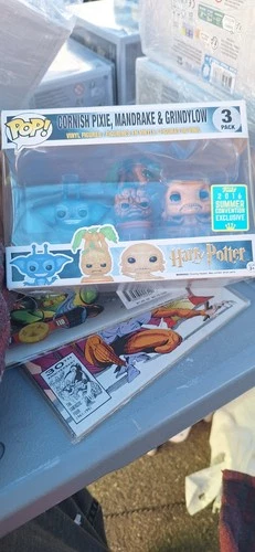 Funko Pop : Harry Potter - Cornish Pixie, Mandrake, Grindylow - (Exclusive) #23