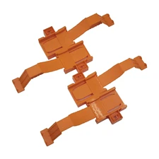 Zuru Metal Machines Double Loop Track Play Set Pieces 2 Orange Loop Bases ONLY