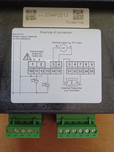 Tank level controller transmitter and display 4-20ma 4 relays - Picture 3 of 5