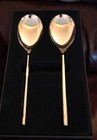 Arthur Price Llewelyn-Bowen Set Of 2 Large FEAST Serving Spoons in Gift Box