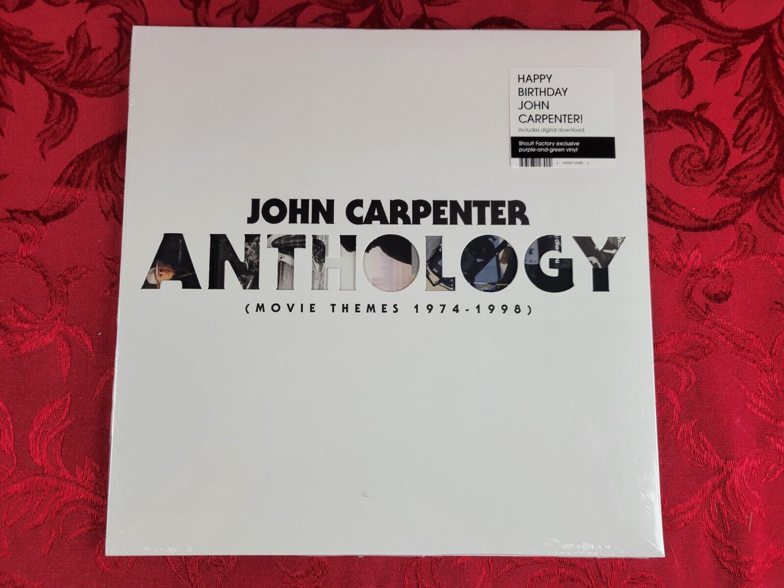 John Carpenter - ANTHOLOGY (2016) Sacred Bones Records, Purple/Green