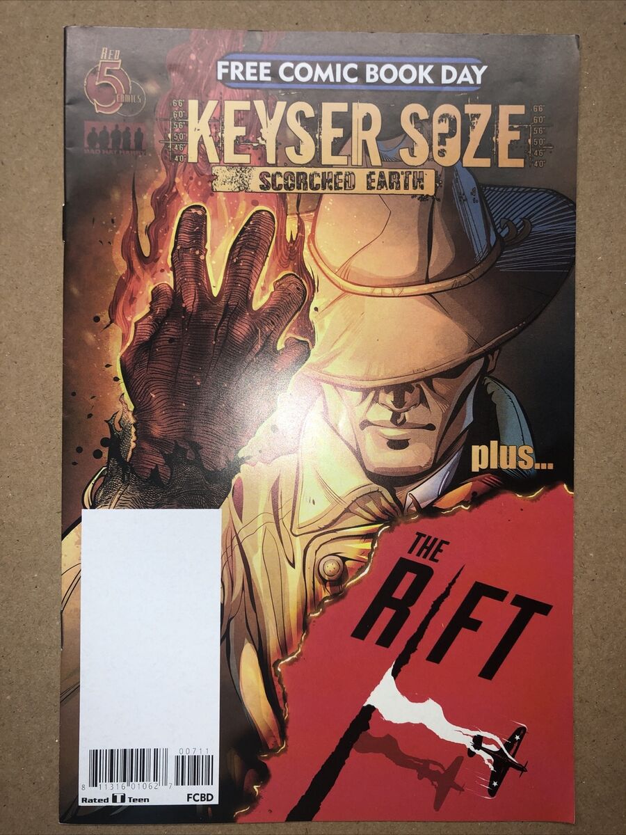 Full line-up of 2017 Free Comic Book Day titles released with two top  secret projects and the return of Keyser Soze