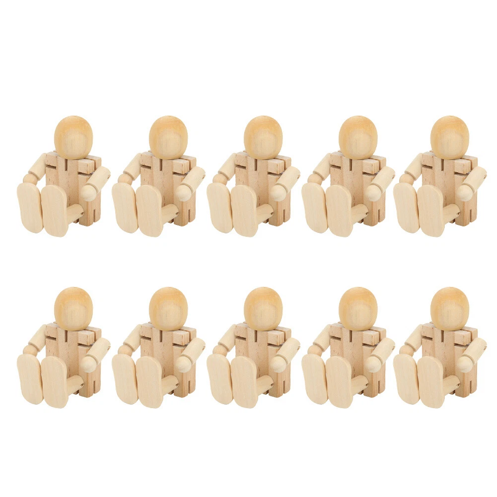 Unfinished wood figures deals