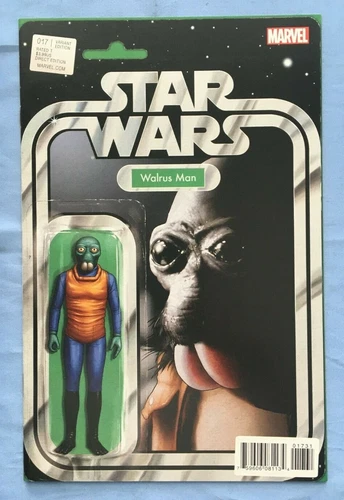 STAR WARS #17 ACTION FIGURE VARIANT NM MARVEL 2016 UNREAD