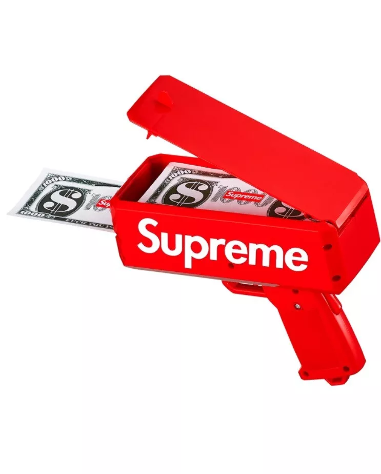 Supreme Cash Cannon Money Gun Red SS17 (SS17A63) One Size | eBay