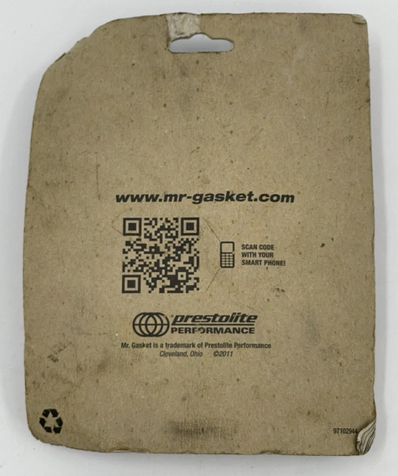 Kit espaciador ventilador aluminio Mr. Gasket #2392 con pernos para AMC Ford GM 1" de espesor nuevo en paquete Foto 4 de 4