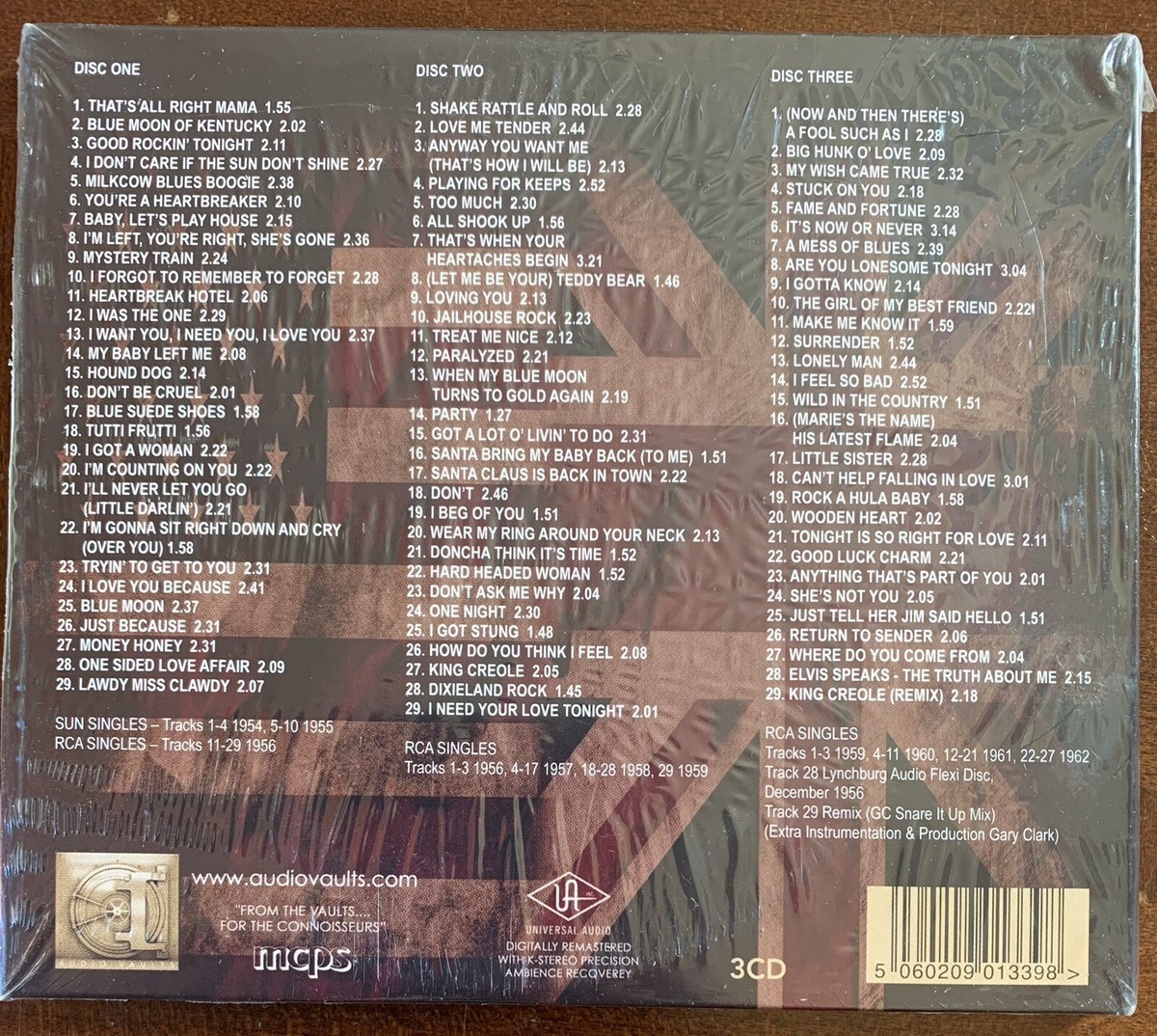 The Complete US & UK Singles Collection 1954-1962 (3CD