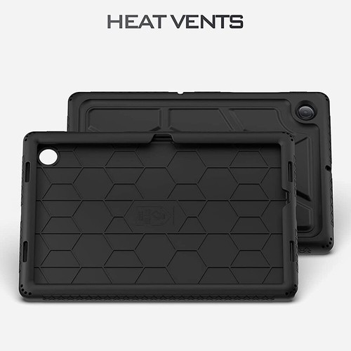 For Galaxy Tab A8 2022 Tablet Case Silicone Shockproof Protective Cover Black - Picture 3 of 6
