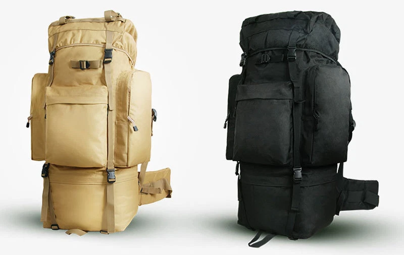 100L Men's Military Hiking Backpack Waterproof Oxford
