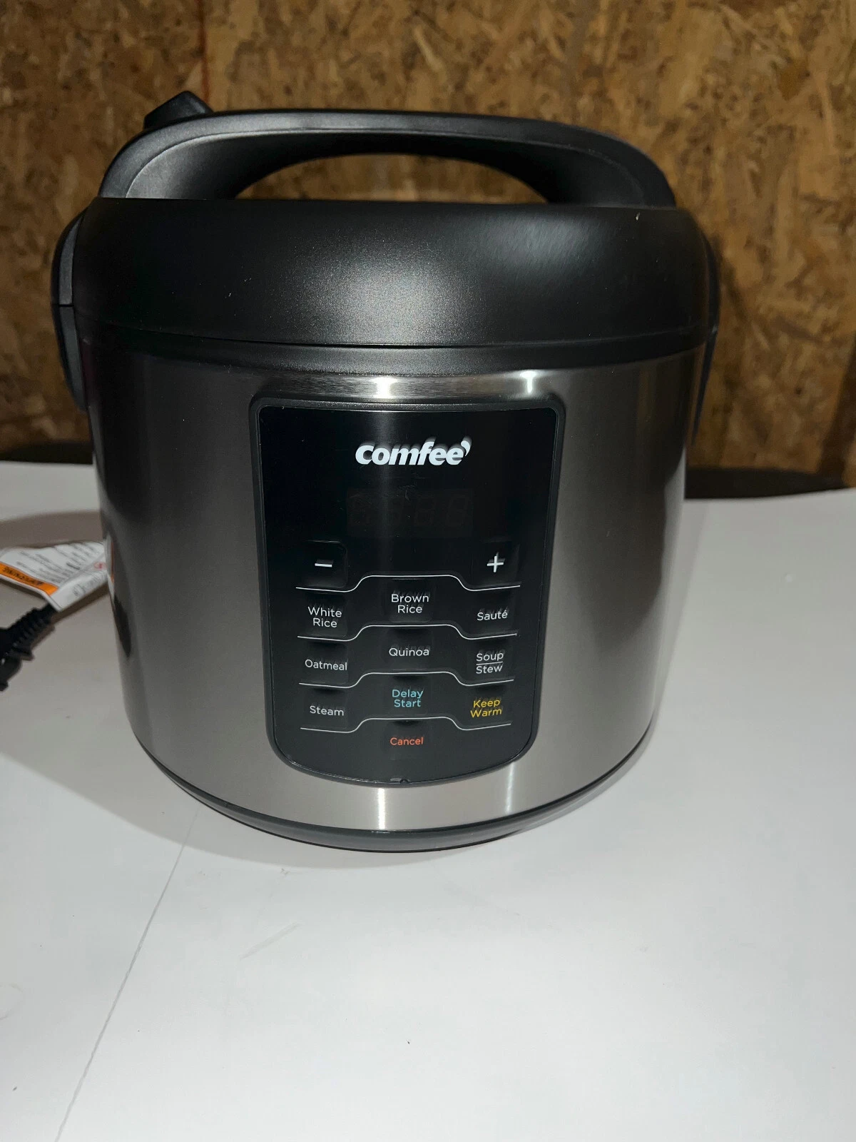 COMFEE Digital Electric Rice Cooker 10 Cup Uncooked/20 Cup Cooked Steamer Warmer