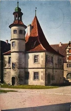 CPA AK Rothenburg- Hegereiter Haus im Spitalhof GERMANY (940970)