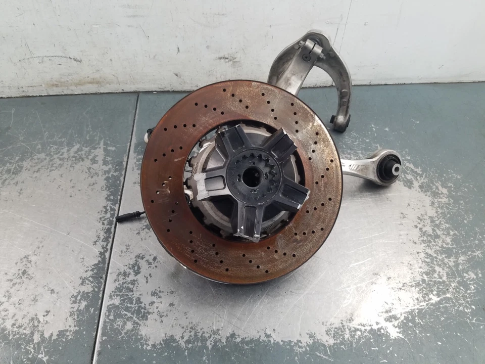 BMW M5 F10 2013 buje delantero derecho nudillo rotor brazos de control #6234 Q1 Foto 2 de 4