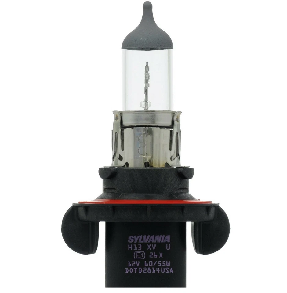 Sylvania Xtra Vision 9008 H13 65/55W Dos Bombillas Cabeza Luz Repuesto DOT Stock Foto 3 de 4