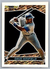 1993 Topps Black Gold #44 - Dave Winfield - Toronto Blue Jays