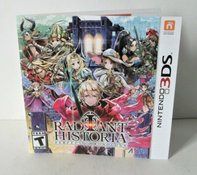 Radiant Historia Perfect Chronology Insert Only NO GAME