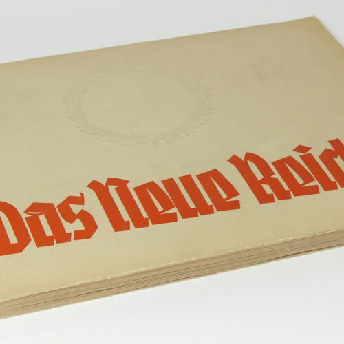 Album de cartes à cigarettes allemandes des années 30 avant la Seconde Guerre mondiale - avec Berlin Reichskanzlei Berghof Rohm + - Photo 1 sur 1