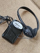 GPX R116B Portable AM/FM Radio With Headphones Tested And Works