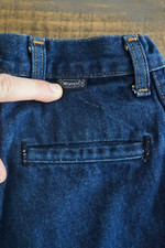 Vintage Wrangler USA Scovill Western Jeans 11 JUNIOR TAG  26 x 30 SEE PICS 