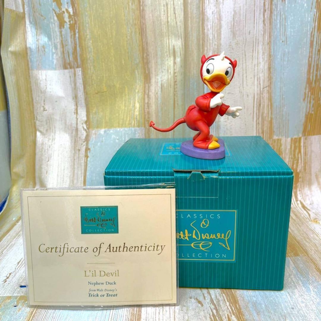 WDCC ヒューイ Nephew Duck 悪魔 Trick or Treat WDCC Huey Nephew Duck Trick or Treat L'il Devil | eBay