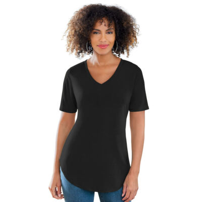 K Jordan Essential V-Neck Tee