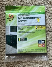 Duck Window Unit Air Conditioner Cover - Seals Out Weather - 27" X 18" X 25" New