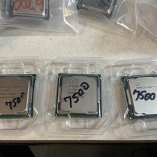  LOT OF 4/Intel Core i5-7500 3.4GHz LGA1151 6MB CPU