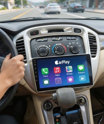 CarPlay For Toyota Highlander 2001-2007 Car Stereo Radio Navi WIFI BT Android 15