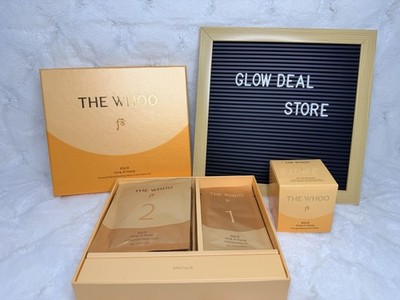 The Whoo Gongjinhyang Firming Shaking Modeling Mask Protein Repair Set K-Beauty