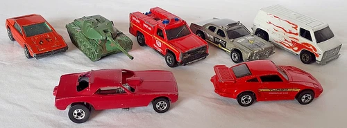 New ListingHot Wheels Bundle Job Lot Malaysian Made Vehicles Casting Dates 1969 to 1989