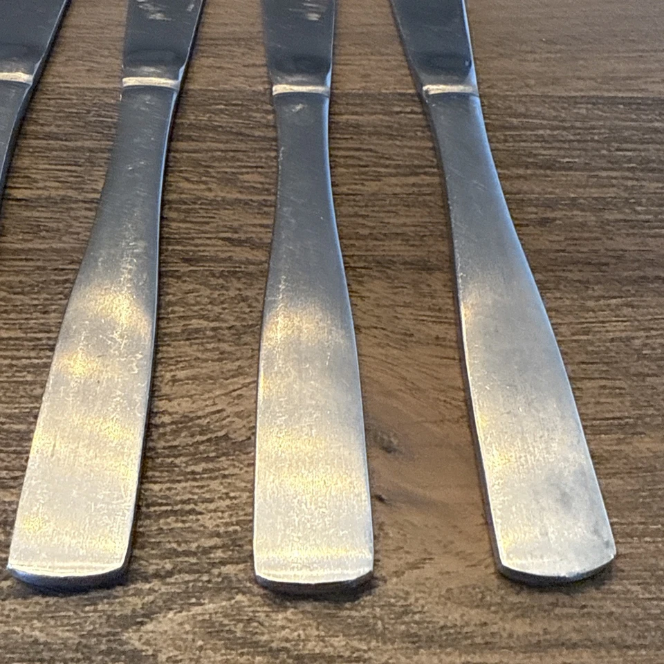 Juego de cubiertos de acero inoxidable Gibson ABBEVILLE 12 piezas cuchillos de cena descontinuar Foto 4 de 4