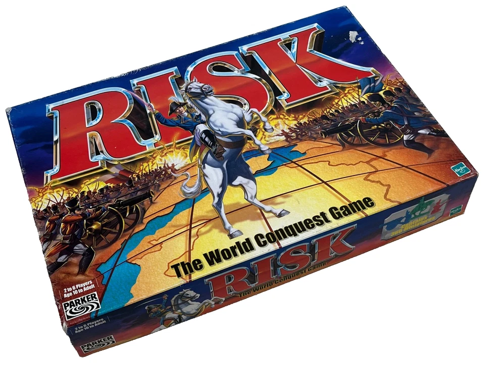 RISK - THE WORLD CONQUEST GAME : 360 Miniatures 2000 Edition - Contents In Vgc - Image 3 of 4