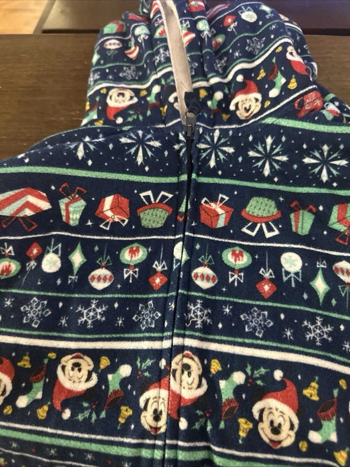 Traje de pijama polar de Navidad XL para niño Disney Foto 2 de 2