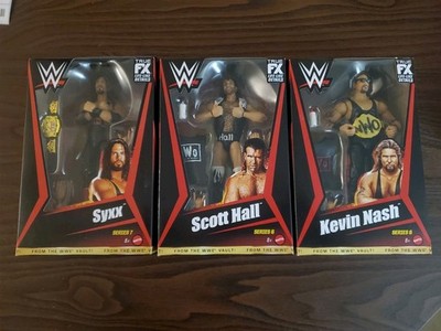 Wwe Vault Exclusive Syxx, Hall, Nash Nwo 3 Pack Wolfpack 