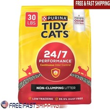 Non-Clumping Cat Litter 24/7 Performance Multi-Cat Odor Control Low Dust Formula