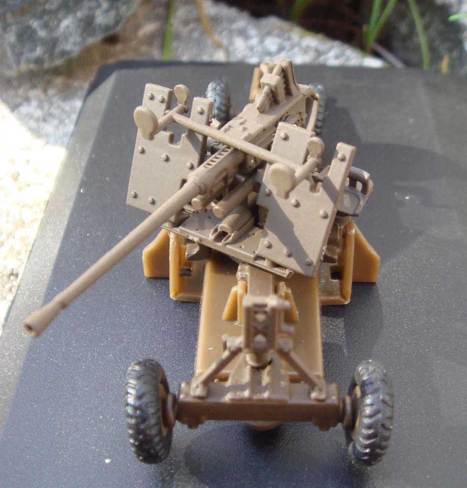 Oxford Military Diecast 1/76 anti-aircraft Brown 40MM BoforsGun model 76BF001 - Image 3 of 4