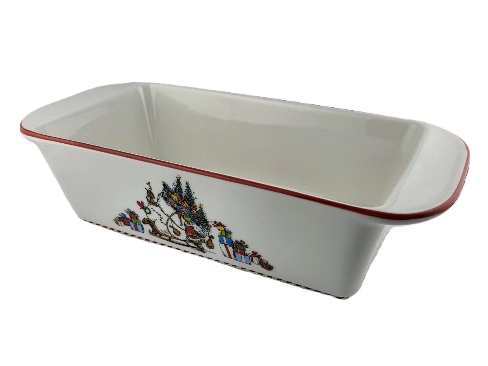 New Williams Sonoma The Grinch 1 lb Ceramic Loaf Pan - Christmas, Bread, Cake
Opens in a new window 
