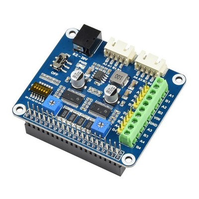 2-CH Stepper Motor Driver HAT for Raspberry Pi Zero W WH 3 A B Plus 4 4B 4GB .