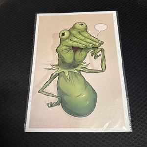 Kermit The Frog Hand Puppet Autographed 8/15 Edition 1 Collectible Ultra Rare