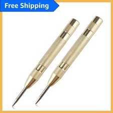 Easy One-Handed Automatic Center Punch Set - Ideal Marker for Wood, Glass, Metal