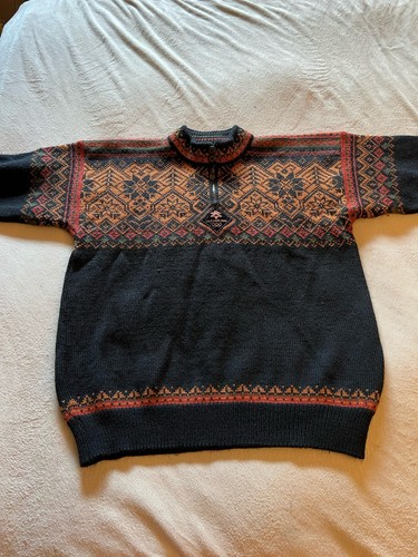 Maglione grande uomo Dale of Norway 2002 Salt Lake City Olimpiadi sci neve design - Foto 2 di 17