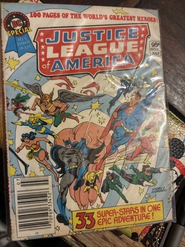 Vintage 1981 Justice League of America DC Special Blue Ribbon Digest No. 11