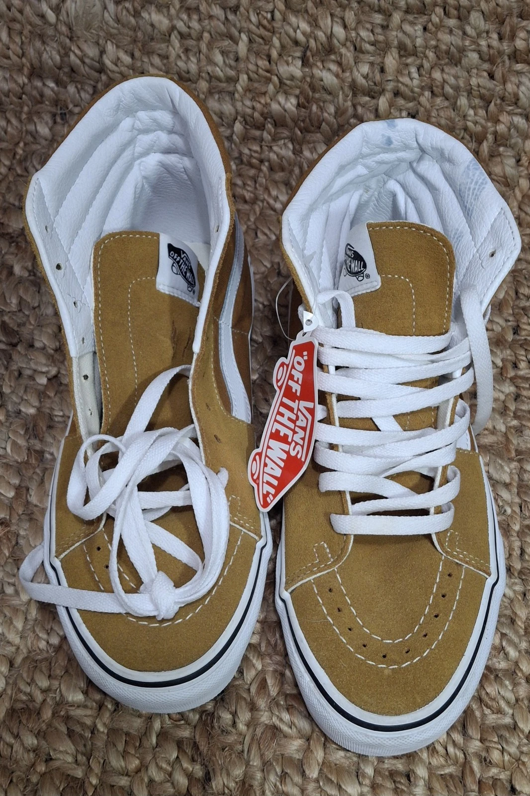 SaleVans SK8 Hi Uomo Colore Teoria Marrone Dorato Taglia 8 5 W10