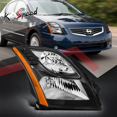OE Style Right Side Chrome Headlight Lamp for Nissan Sentra SR 2.5L 2010-2012