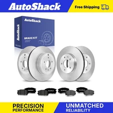 Front Rear Brake Rotors Premium Ceramic Pads for Chevy Equinox GMC Terrain