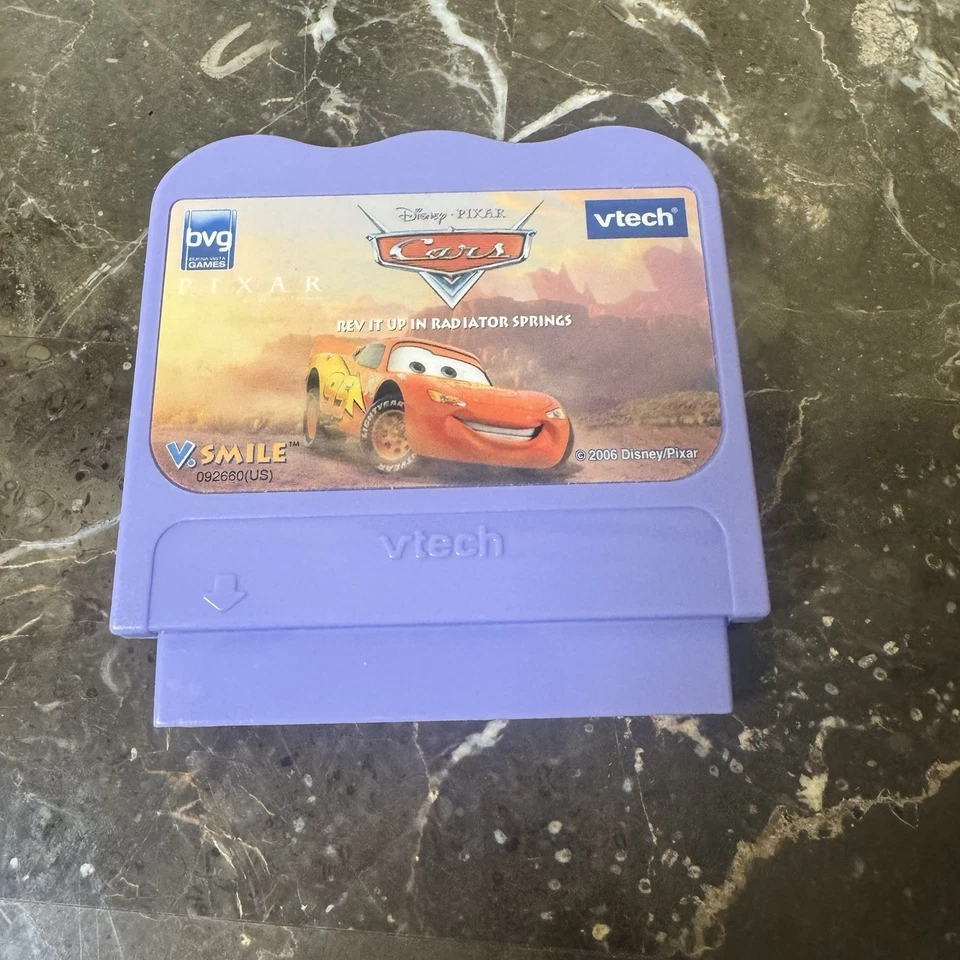 5 VTech V.Smile & V.Smile Motion cart. Cars x2, Toy Story 2, Scooby-Doo, Shrek - Image 4 of 4