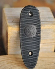 Vintage Bullseye Buttplate Butt Plate Shotgun Rifle